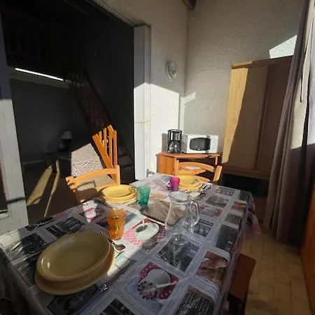 5018 Cap D'agde Joli T2 Mezzanine - Piscine - Proche Village Naturiste Lägenhet Agde