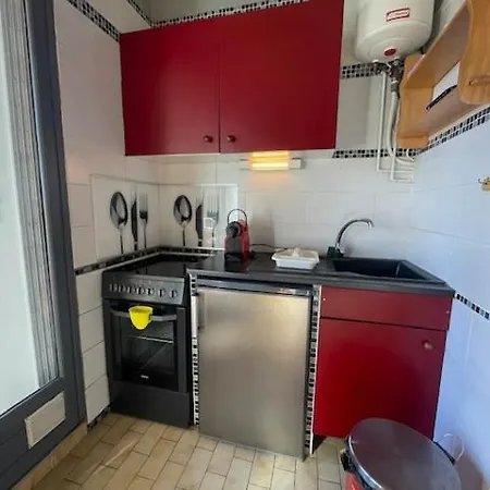 5018 Cap D'agde Joli T2 Mezzanine - Piscine - Proche Village Naturiste